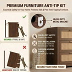 Rattan Dresser with Six Drawers and Modular Placement